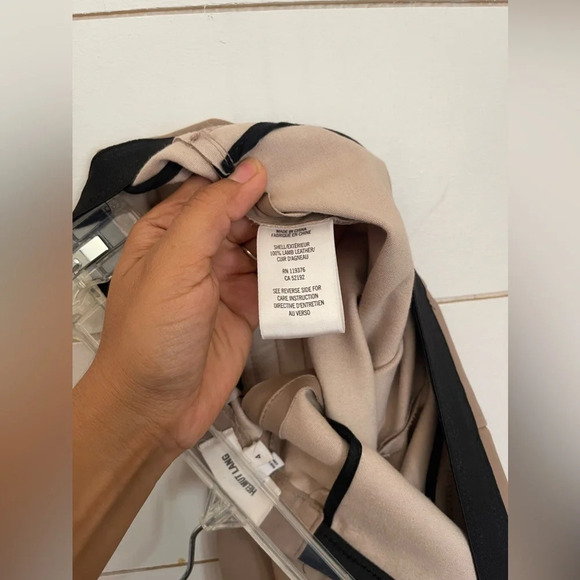 Helmut Lang Leather Ankle Leggings size 4 - Picture 13 of 14